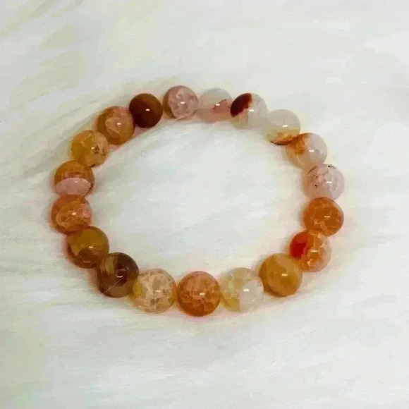 Autumn Crystal Beaded Bracelet - Picture 3 of 5